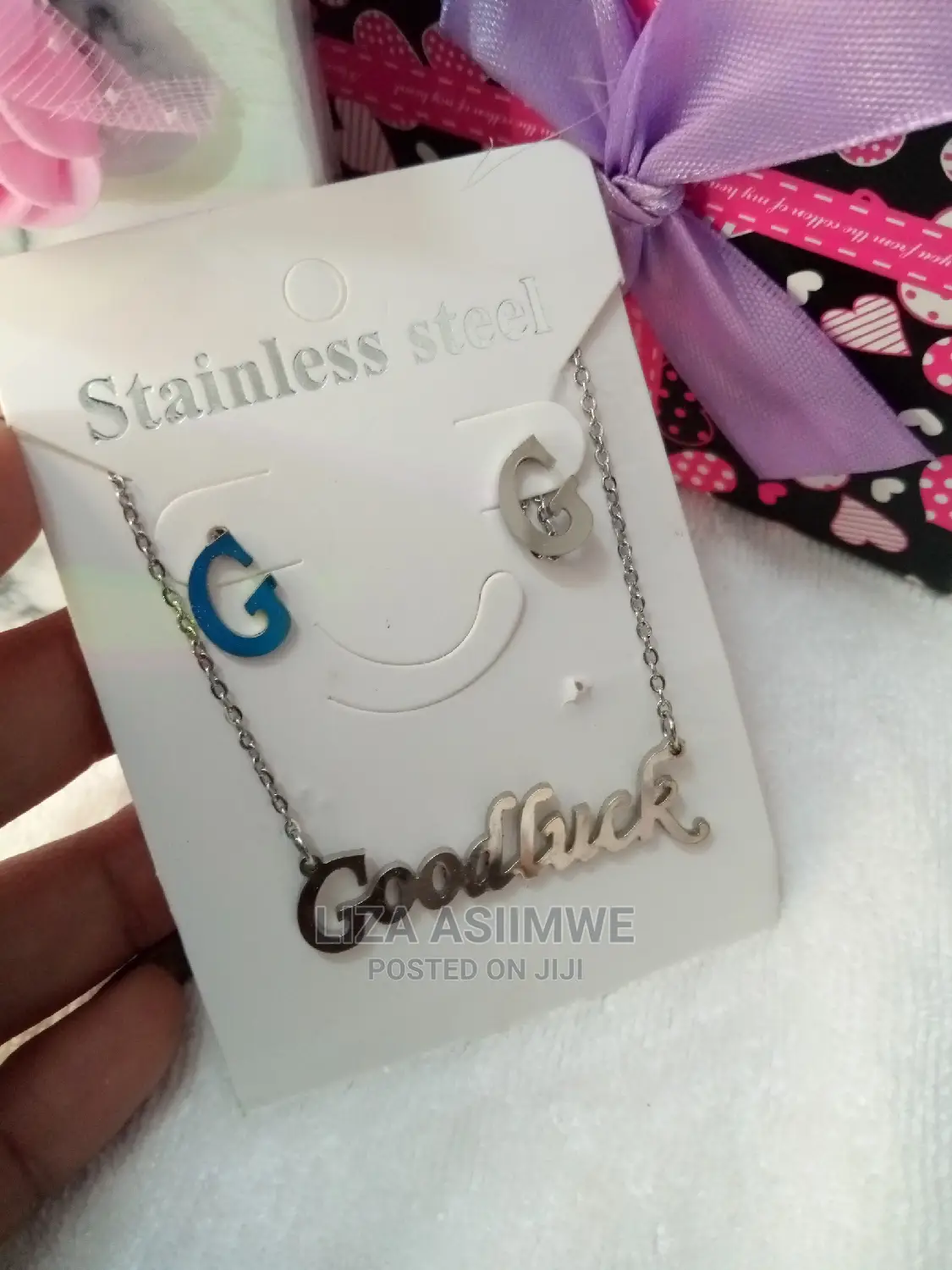 Good Luck Stainless Steel Necklaces Available