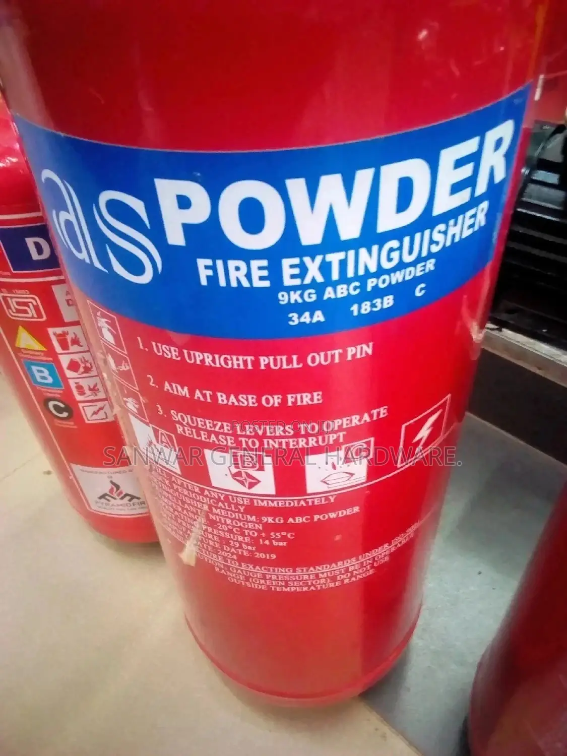 (9KG)Fire Extinguishers,Powder.