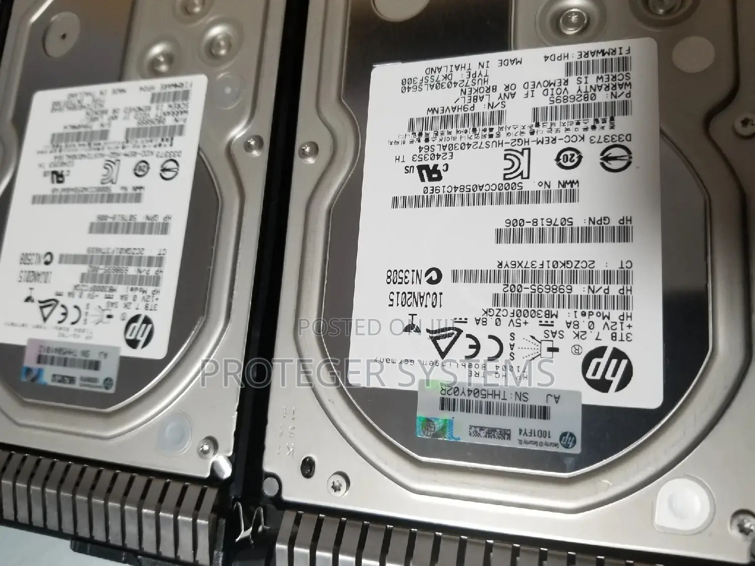3tb 7.2K 3.5 Inch Server Sas Drives