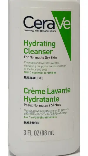 Cerave Hydrating Cleanser and Foaming Gel Moussant Cleanser