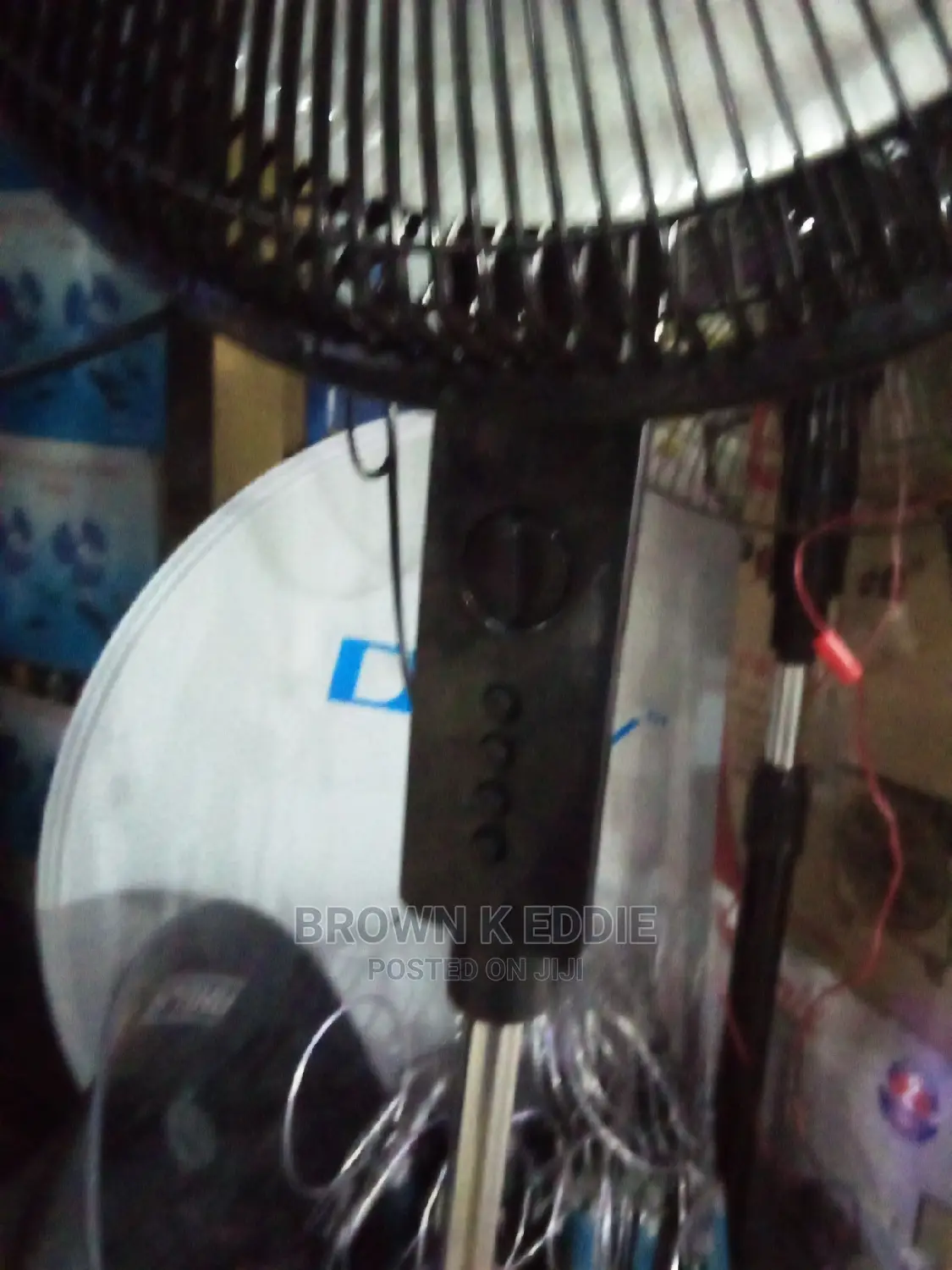 Kayle Heavy Duty Fan Black