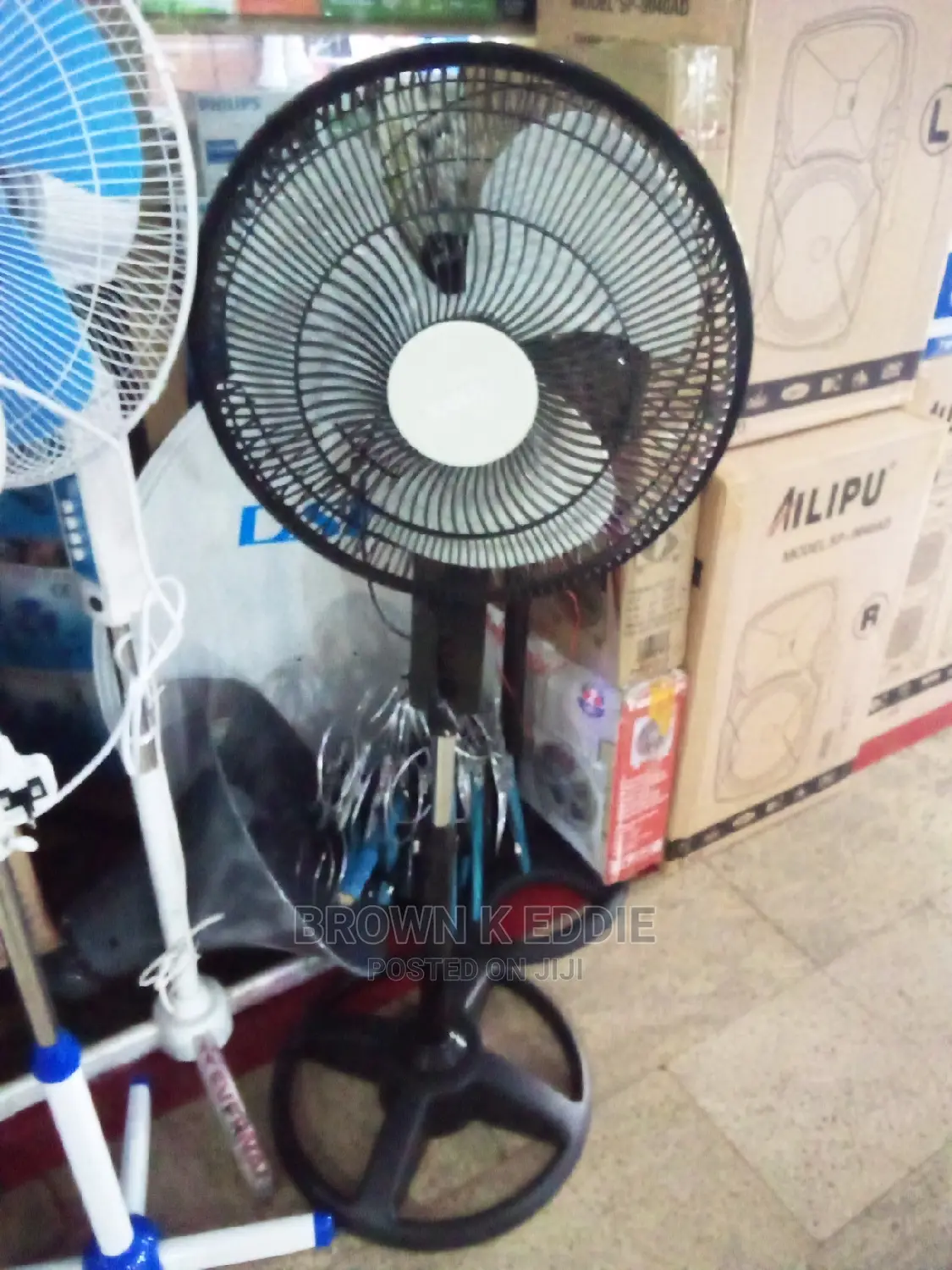 Kayle Heavy Duty Fan Black