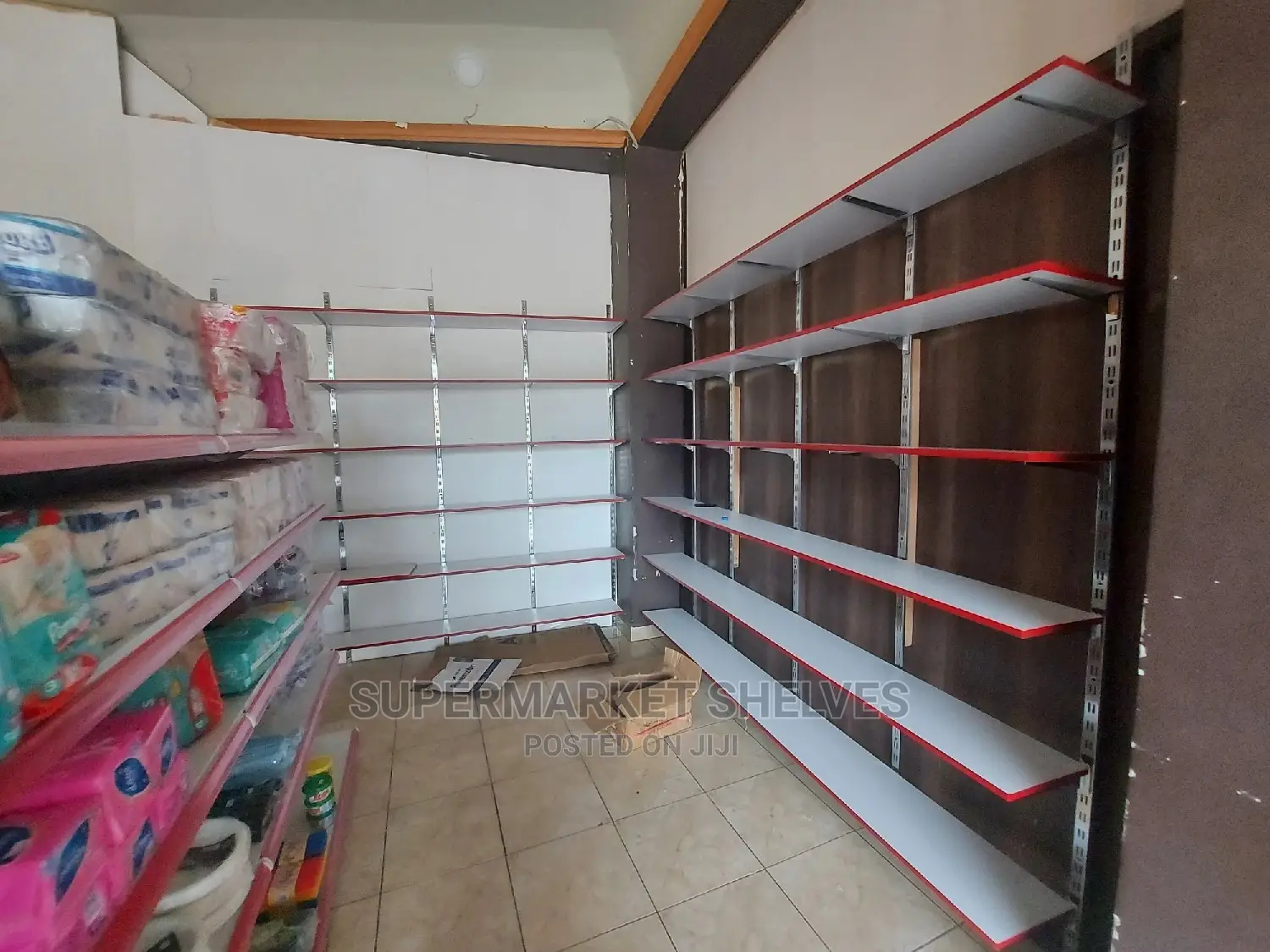 Supermarket Shelves Locally Made 3.5m Per 4.8 Meter