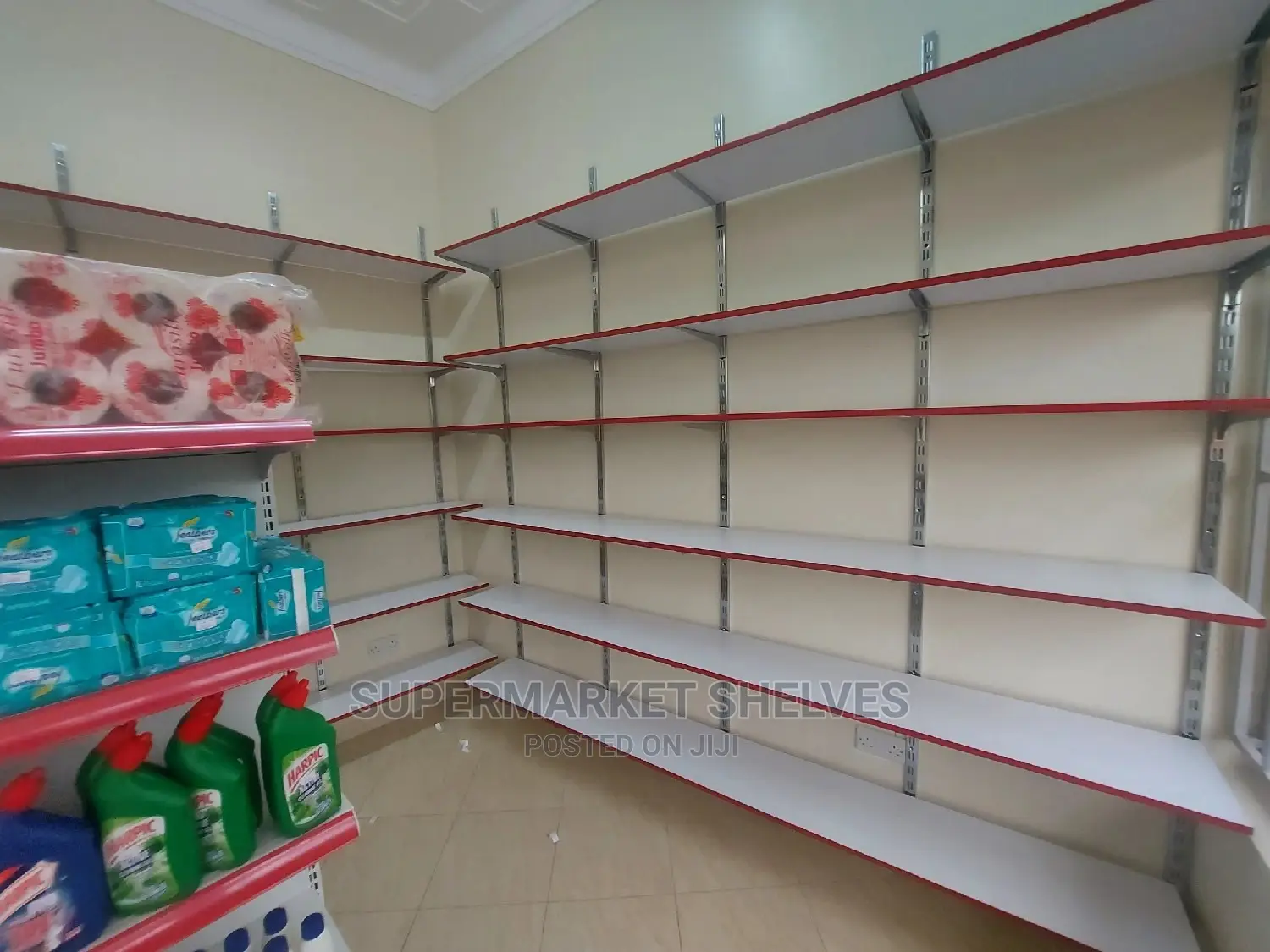 Supermarket Shelves Locally Made at Your Site