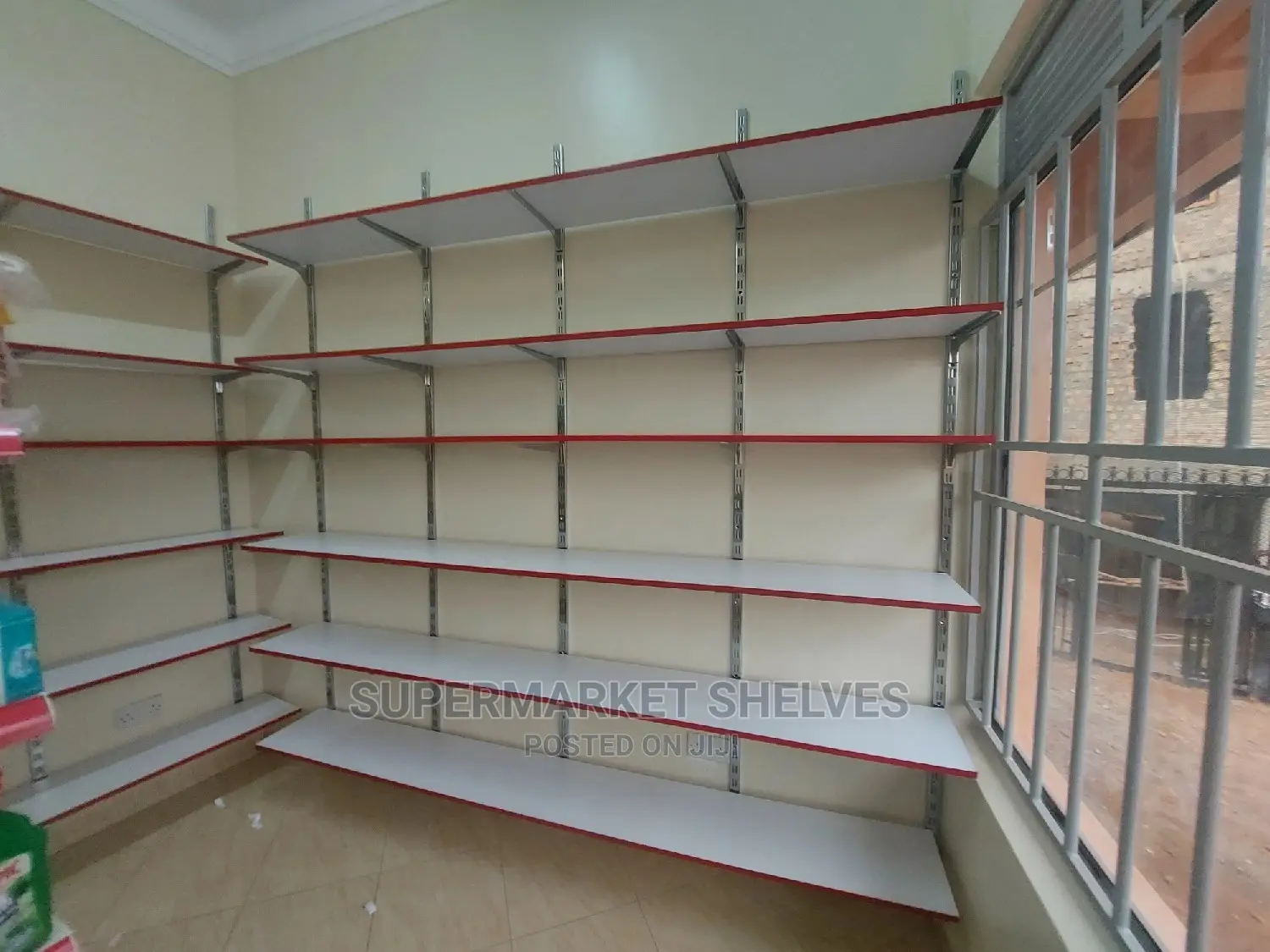 Supermarket Shelves Locally Made at Your Site