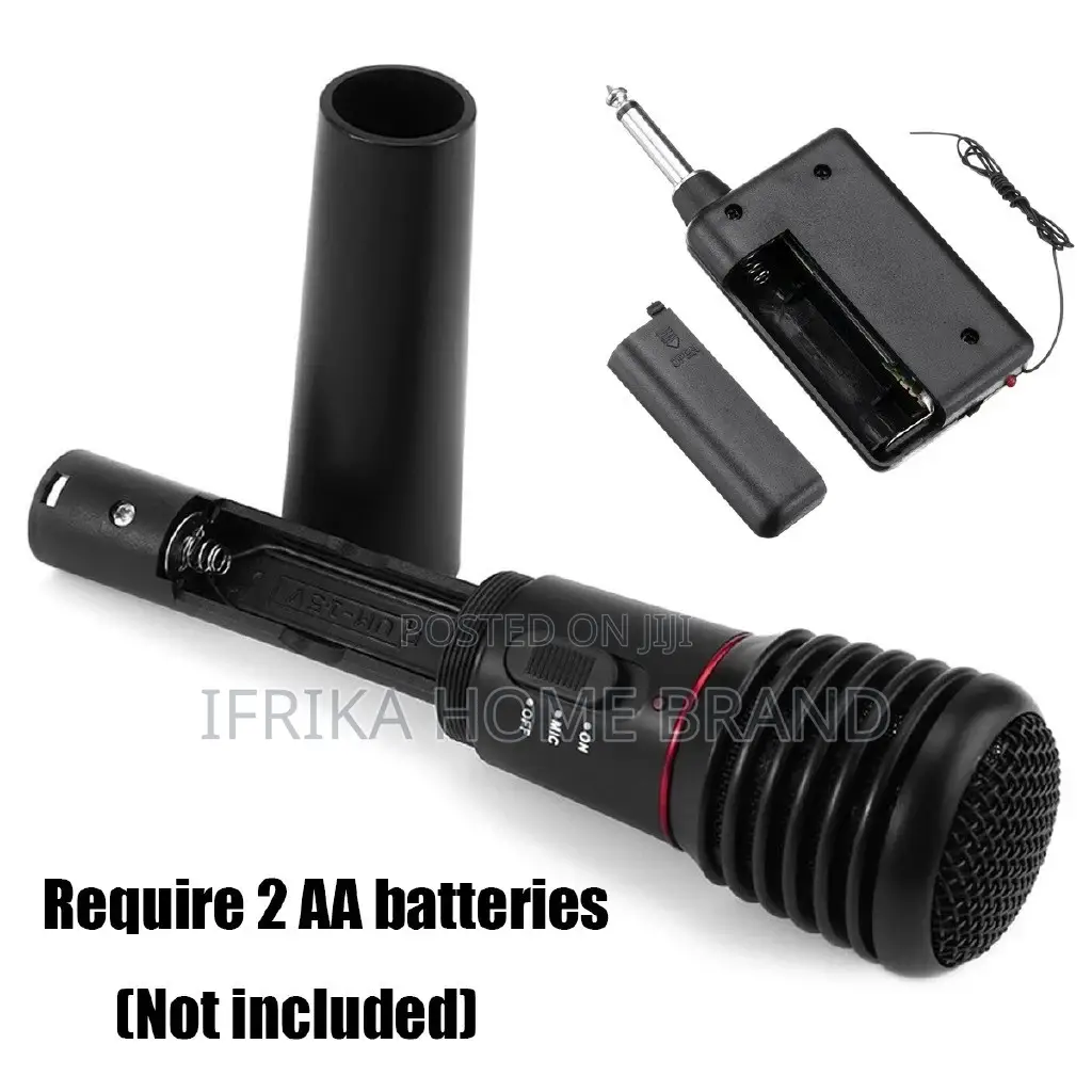 2in1 Professional Wired Wireless Handheld Microphone Mic
