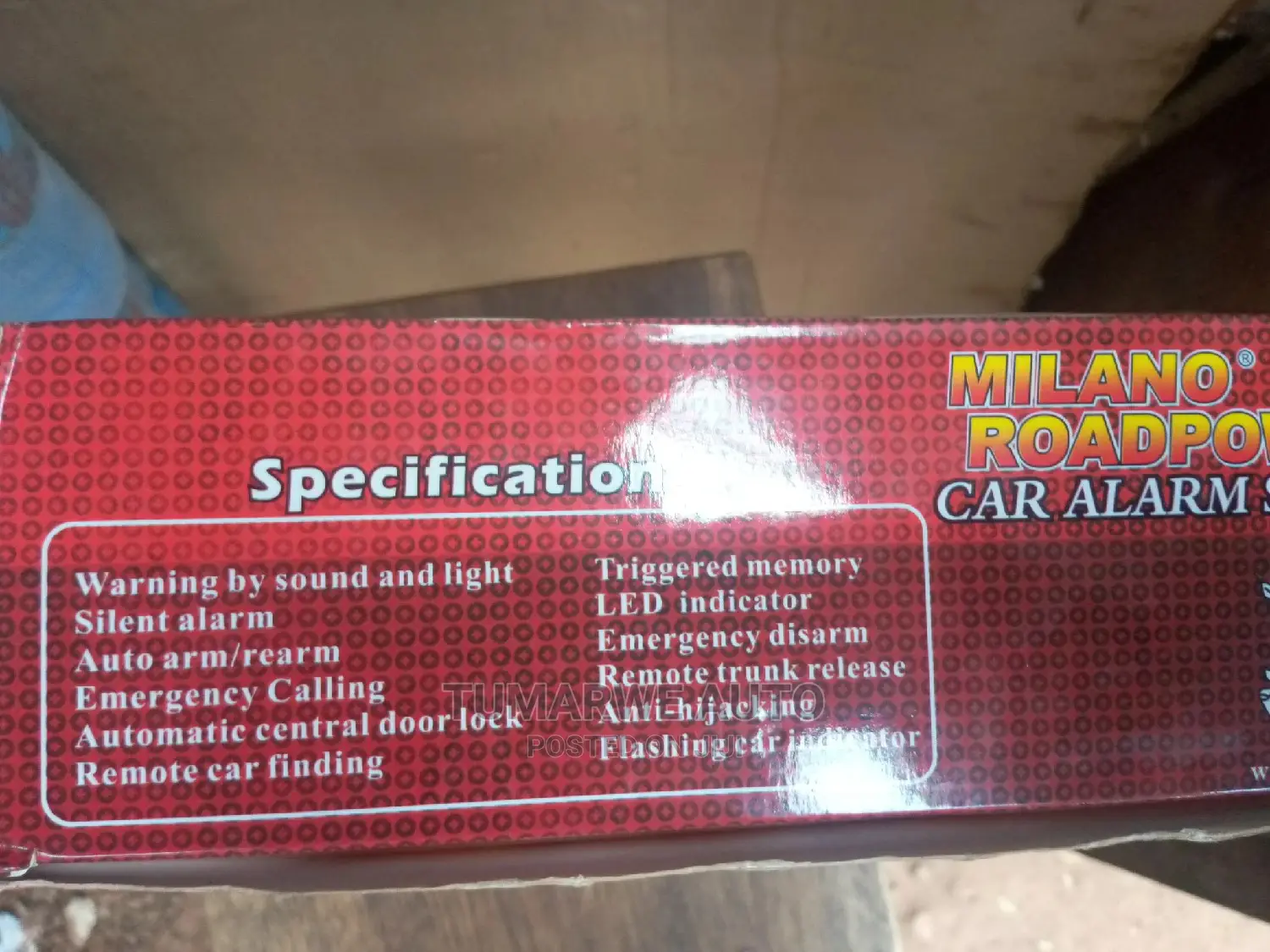 Car Alarm.