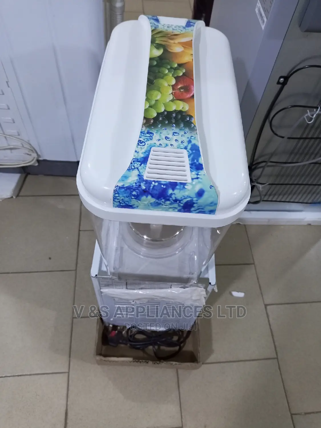 Juice Dispenser Single Snow-White