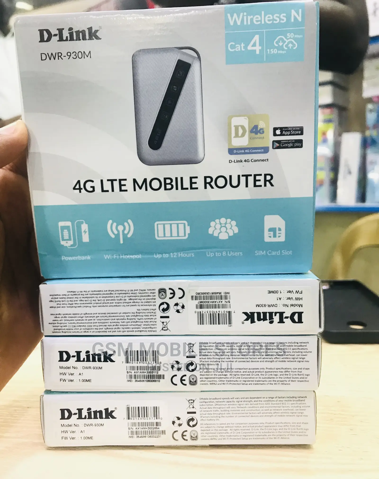 D-Link DWR-930M 4GLTE Mobile Wifi for All Networks