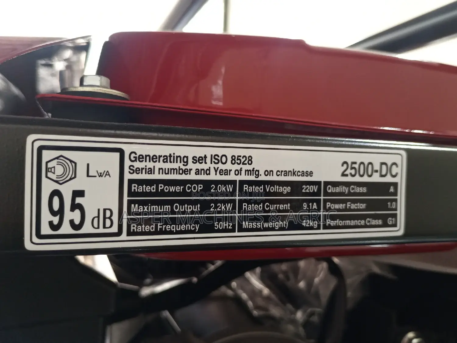 Loncin 2500-Dc Petrol Engine Generator