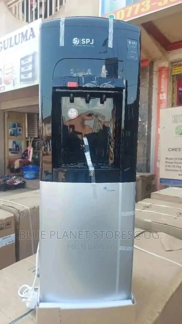 SPJ (Hot, Normal $ Cold) Water Dispenser With Refrigerator.