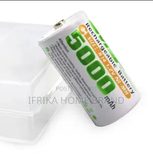 MP 2PCS 1.2V 5000mah Large Capacity Rechargeable Battery
