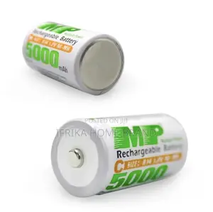 MP 2PCS 1.2V 5000mah Large Capacity Rechargeable Battery