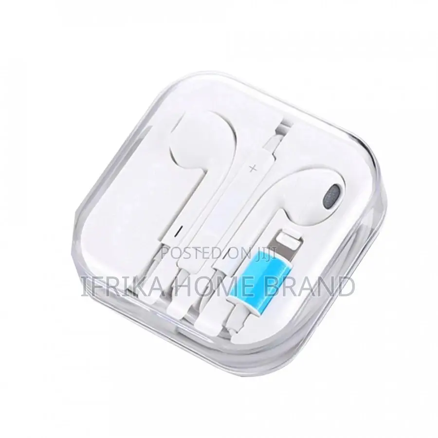 Apple Earphones Lightning Plug Headset for iPhone 7 and Up