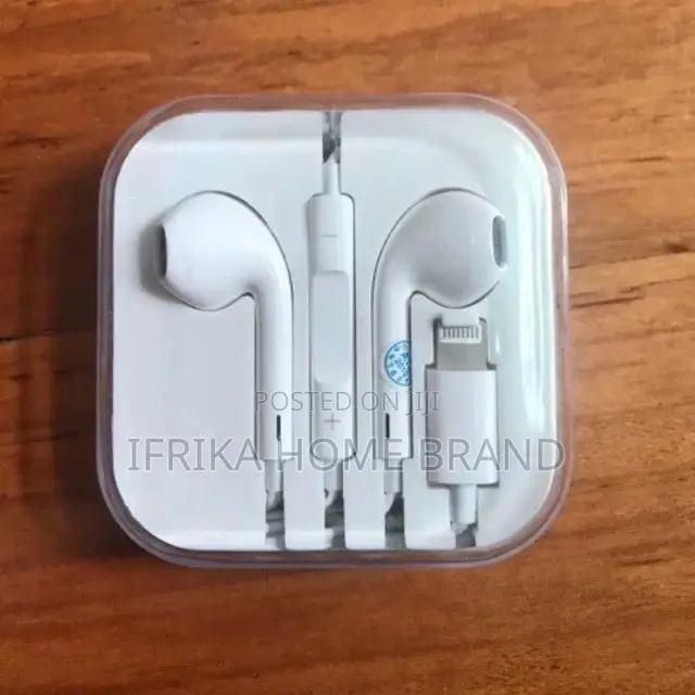 Apple Earphones Lightning Plug Headset for iPhone 7 and Up