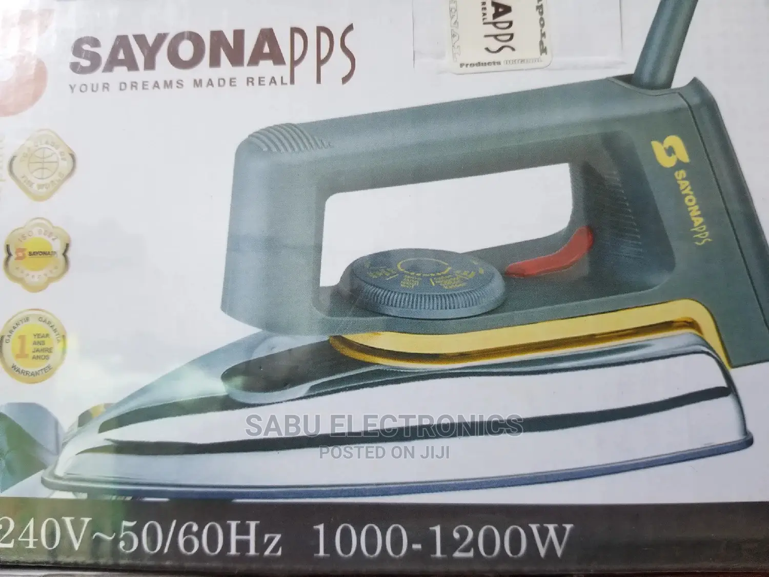 Sayonapps Dry Flat Iron