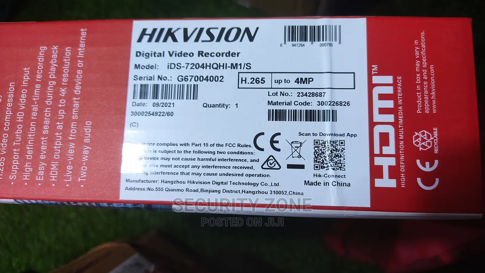 Hikvision 5mp DVR 4ch 8ch 16ch