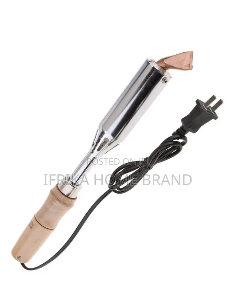 High Powerelectric Soldering Iron With Wooden Handle Tip300w