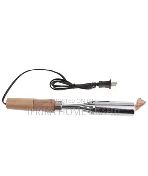 High Powerelectric Soldering Iron With Wooden Handle Tip300w