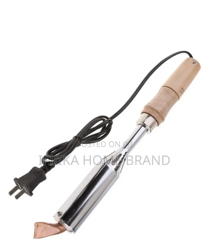 High Powerelectric Soldering Iron With Wooden Handle Tip300w