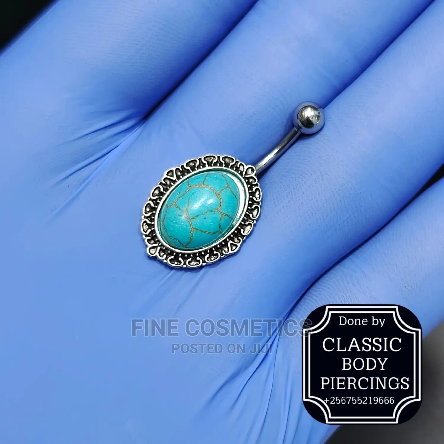 1pc Bellybutton Ring Surgical Steel Navel Jewelry For Girls