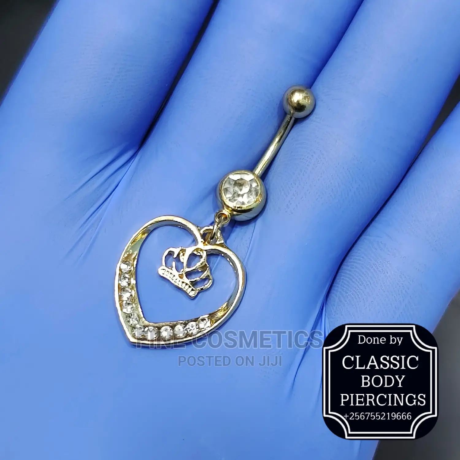 1pc Bellybutton Ring Surgical Steel Navel Jewelry For Girls