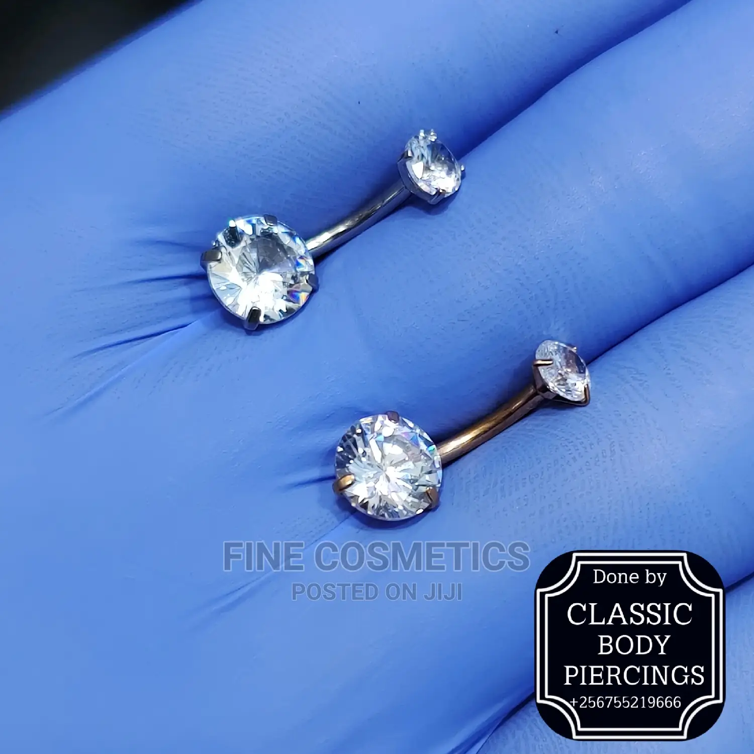 1pc Bellybutton Ring Surgical Steel Navel Jewelry For Girls