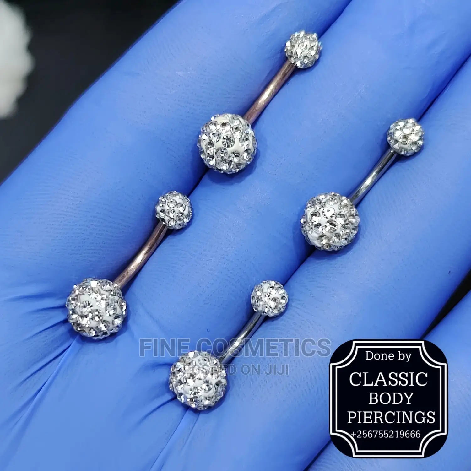 1pc Bellybutton Ring Surgical Steel Navel Jewelry For Girls