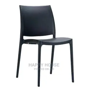 Black Plastic Nice Chairs