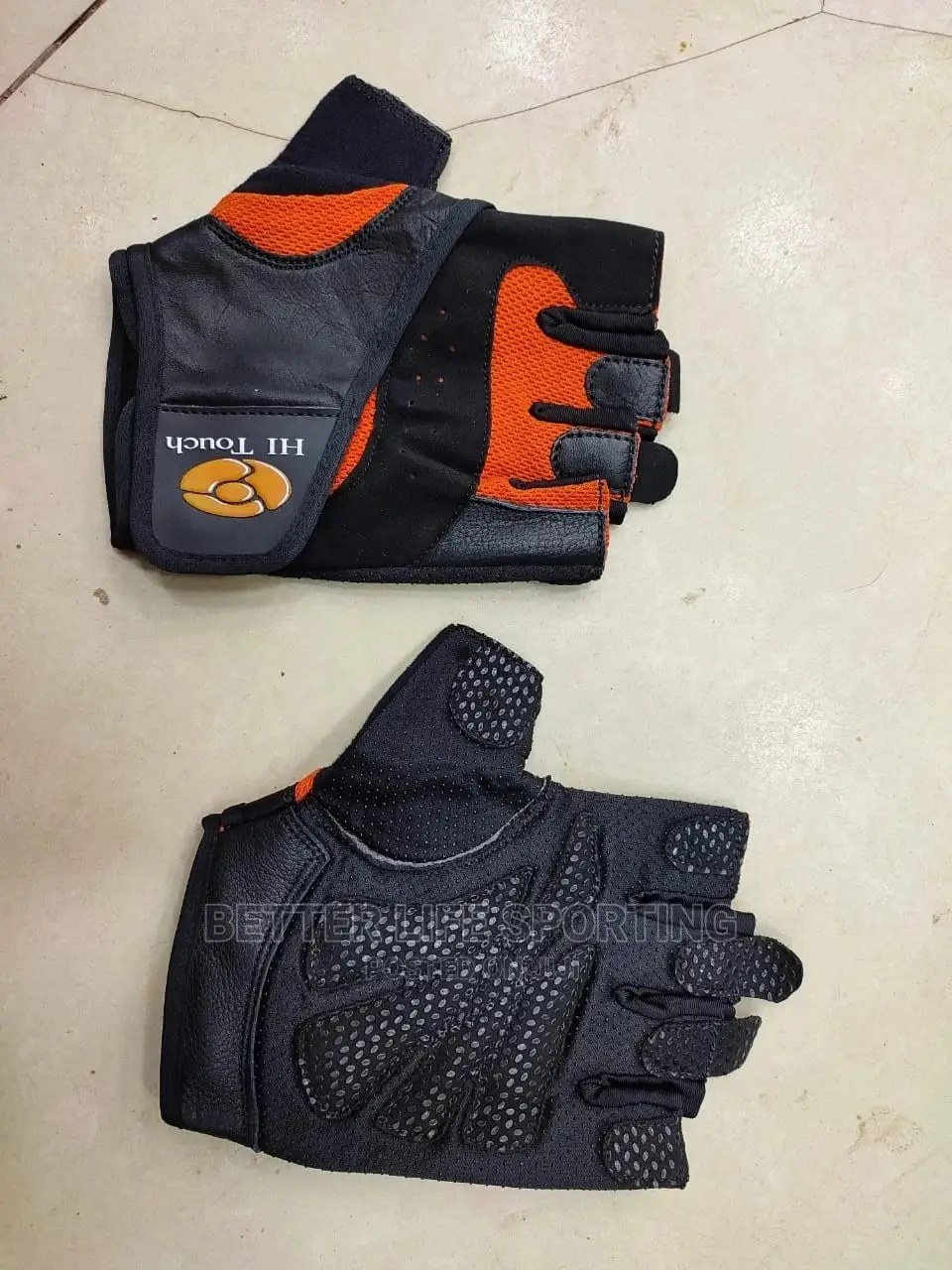 Gym Leather Fitness Gloves