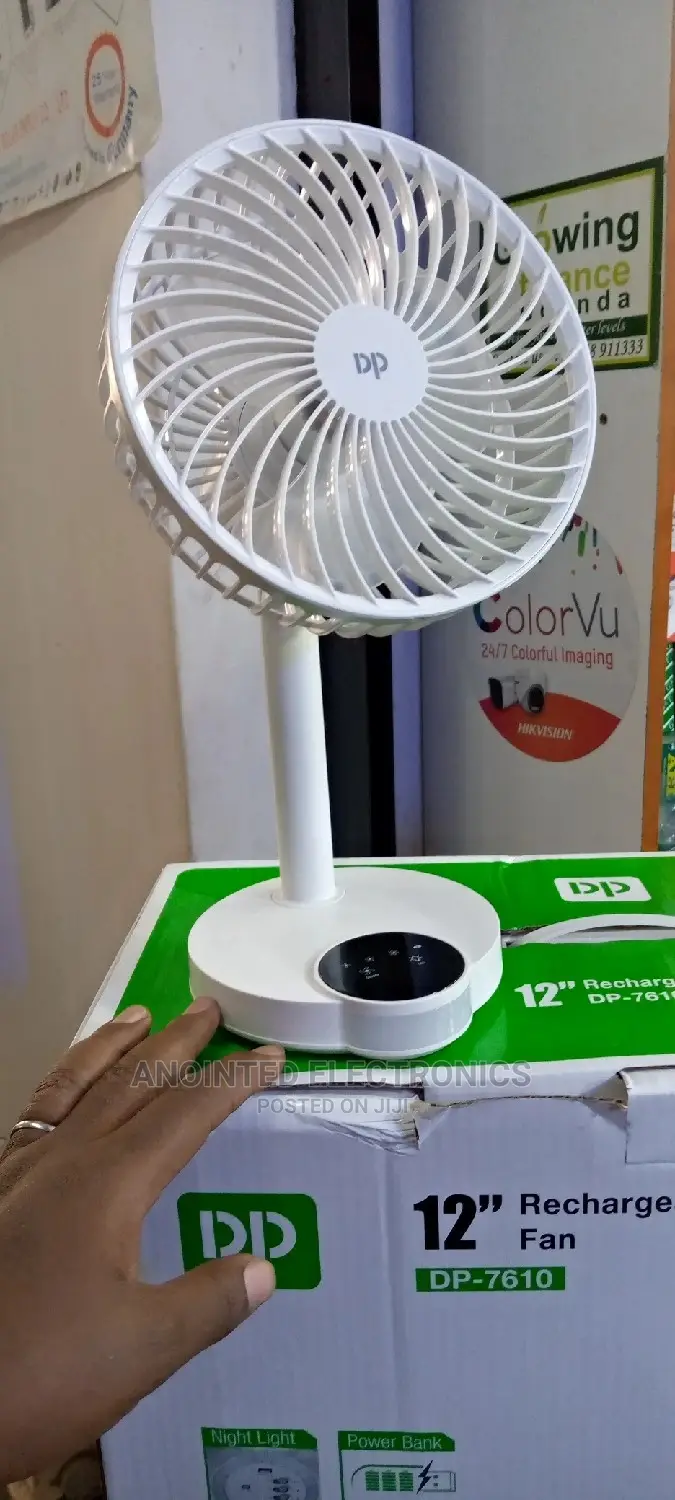 Dp Table Rechargeable Fans
