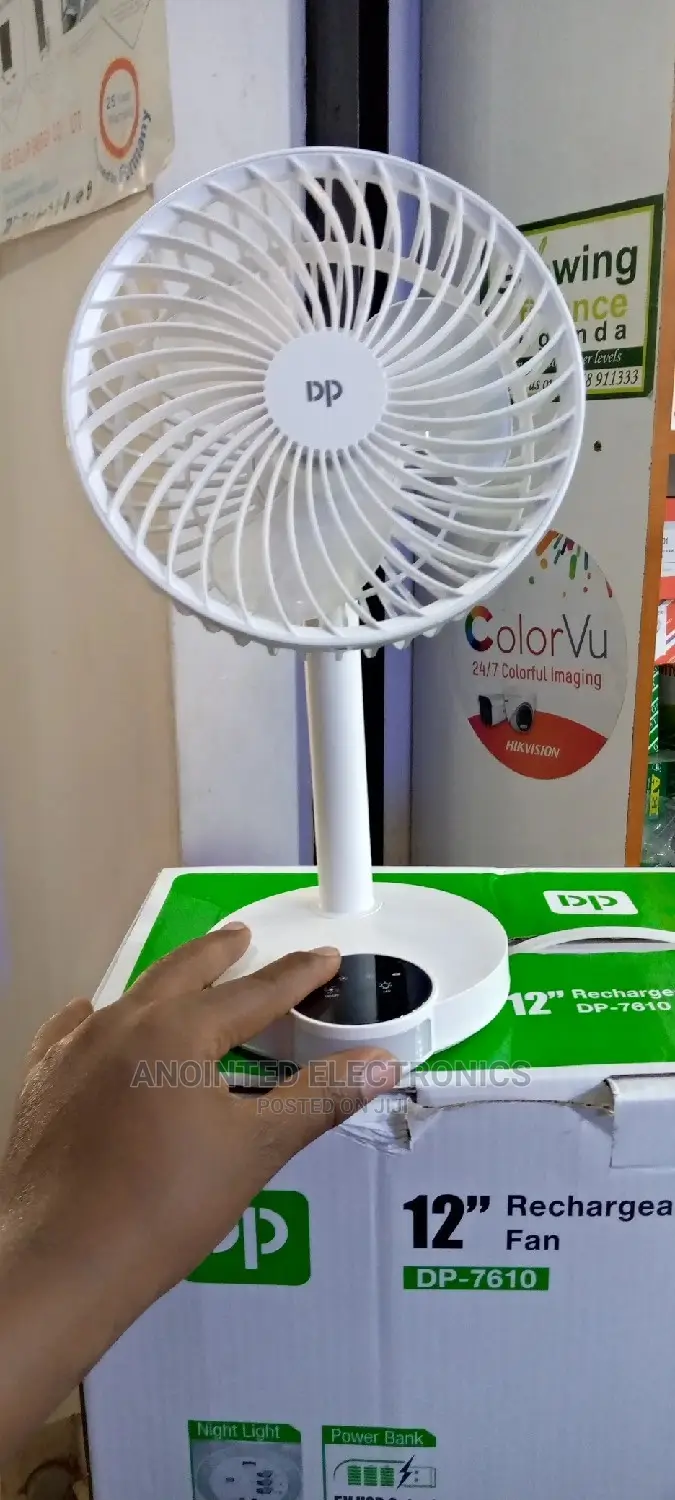 Dp Table Rechargeable Fans