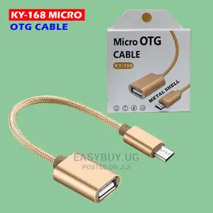 Photo - KT SA KY-168 Micro OTG Cable Braided Metal Shell