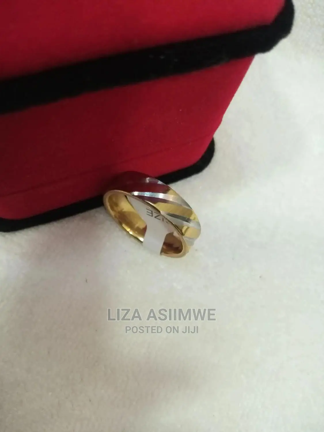 Double Color Wedding Rings Available Available for the Men