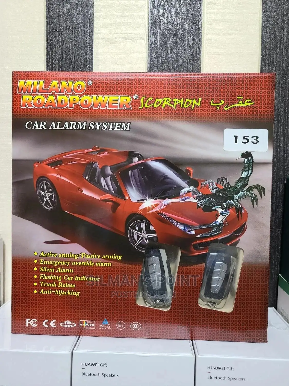 Milano Scorpion Car Alarms
