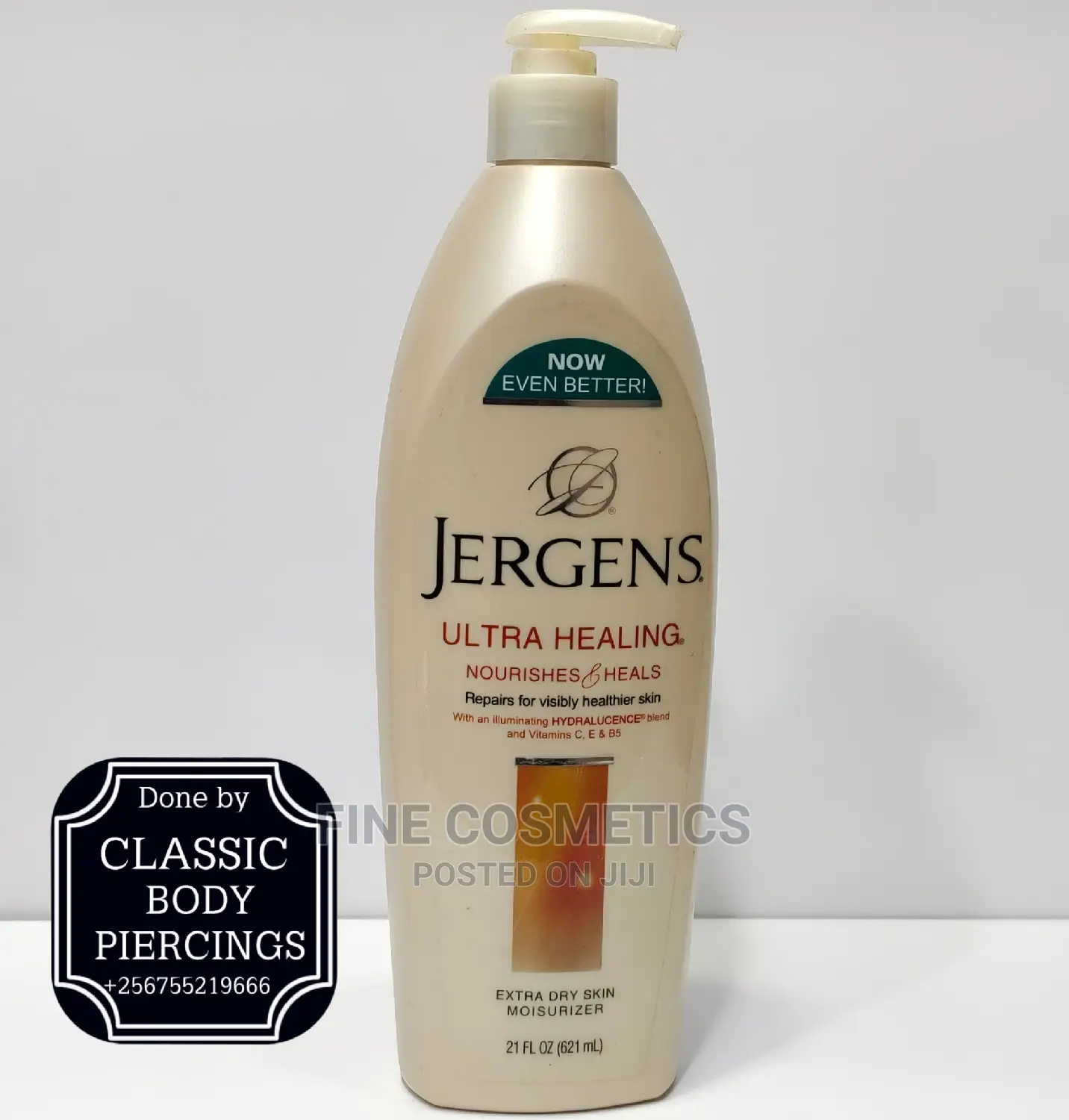 ORIGINAL Jergens Ultra Healing Extra Dry Skin Lotion 600ml