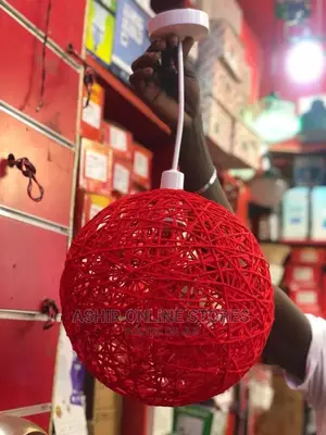Red Pendant Light