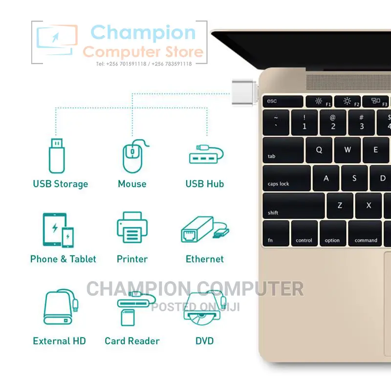 Type-C Male to Usb 3.0 Female Otg Adapter Converter