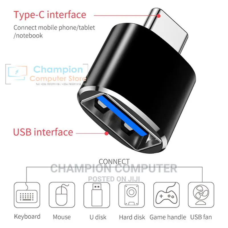 Type-C Male to Usb 3.0 Female Otg Adapter Converter