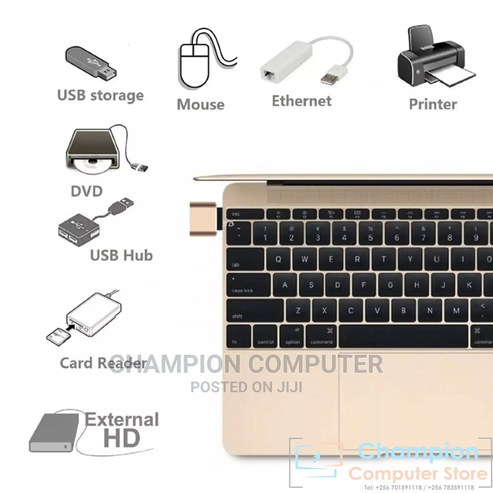 Type-C Male to Usb 3.0 Female Otg Adapter Converter