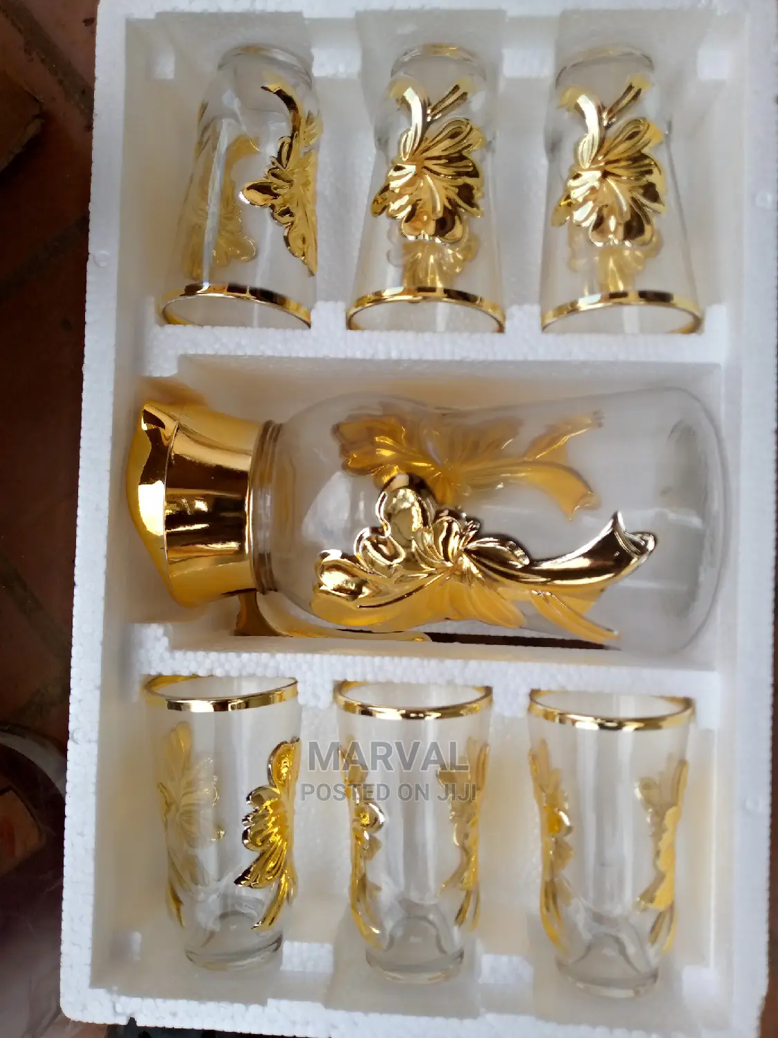 Golden Glass Set(7pcs)