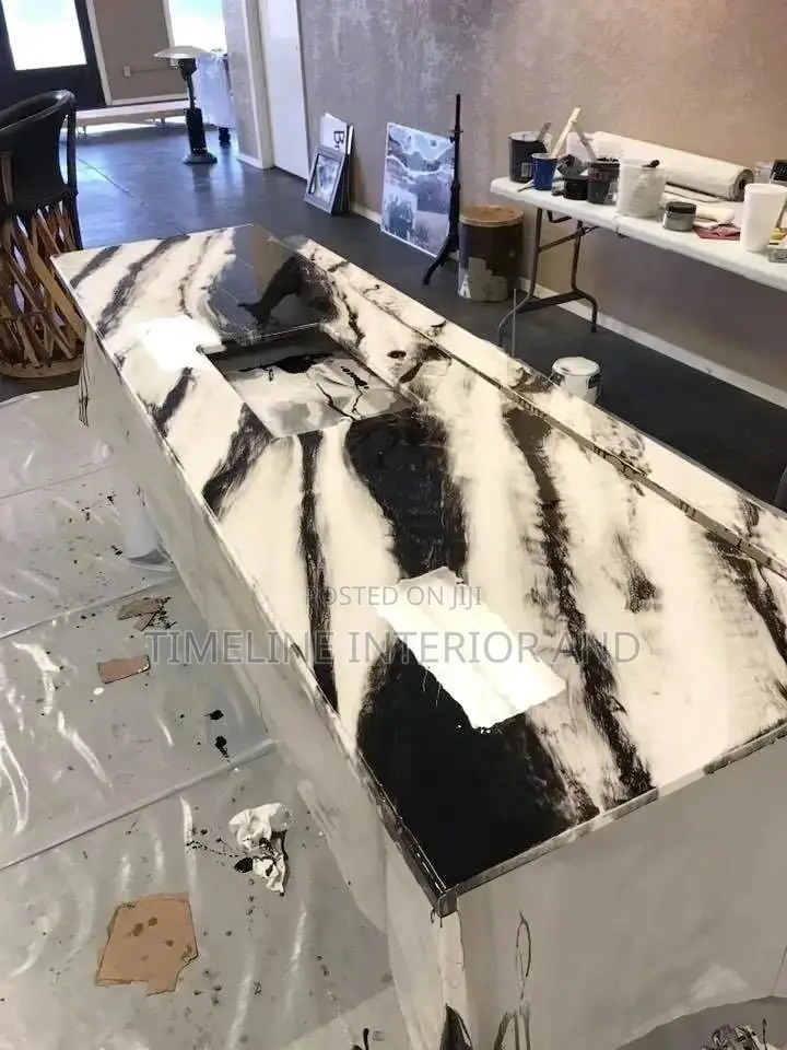 Kitchen Epoxy Worktop.