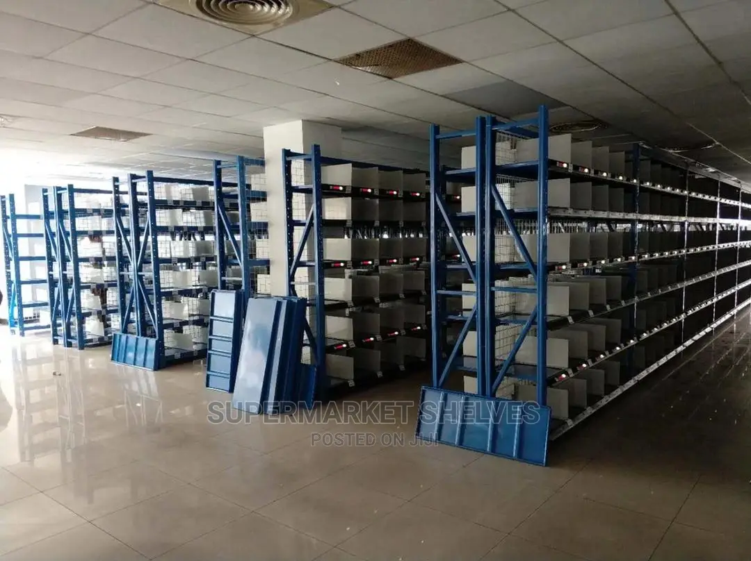 Pharmacy Shelves or Store Shelves on 