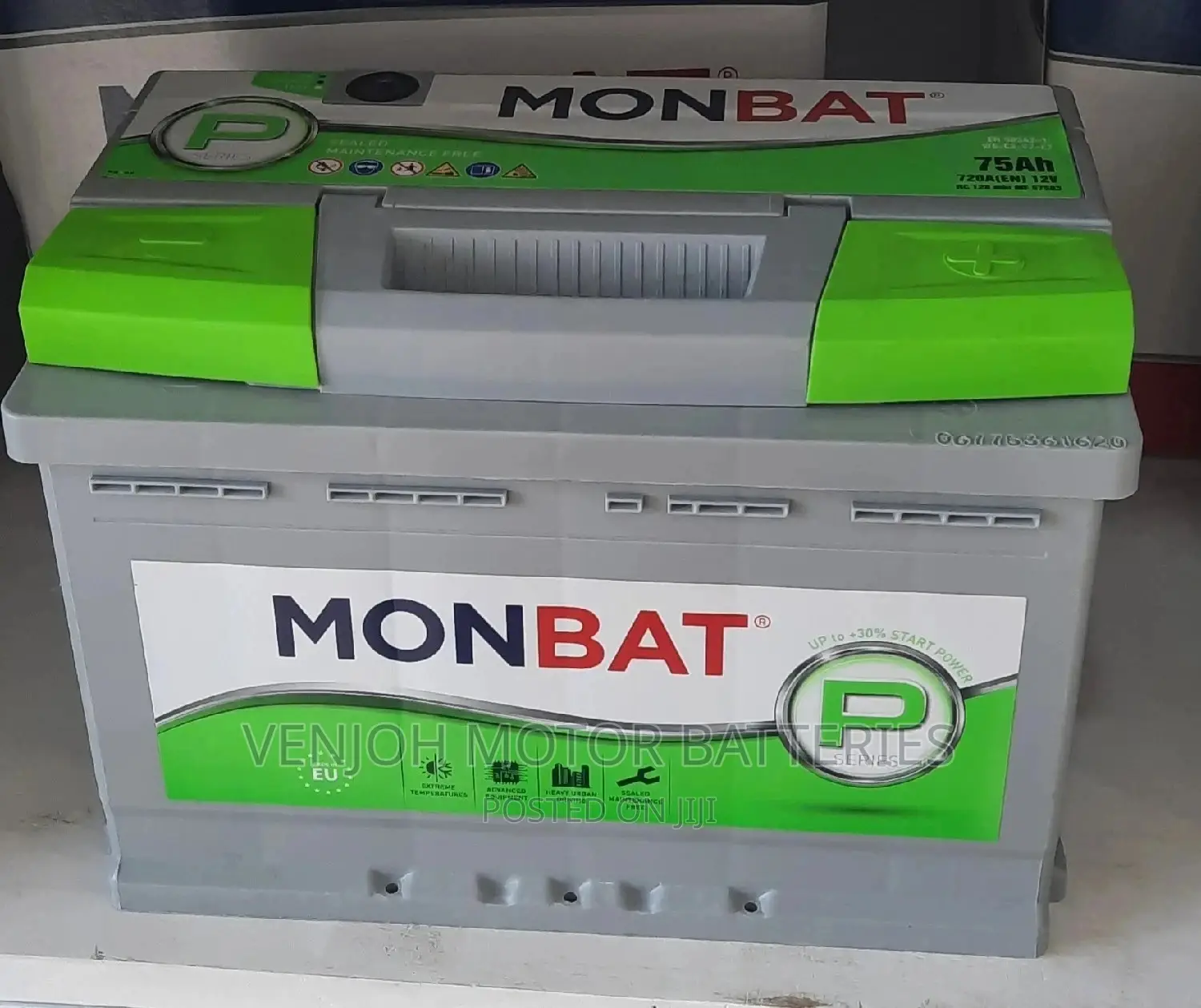 Din75 Swedish Technology Monbat Car Battery