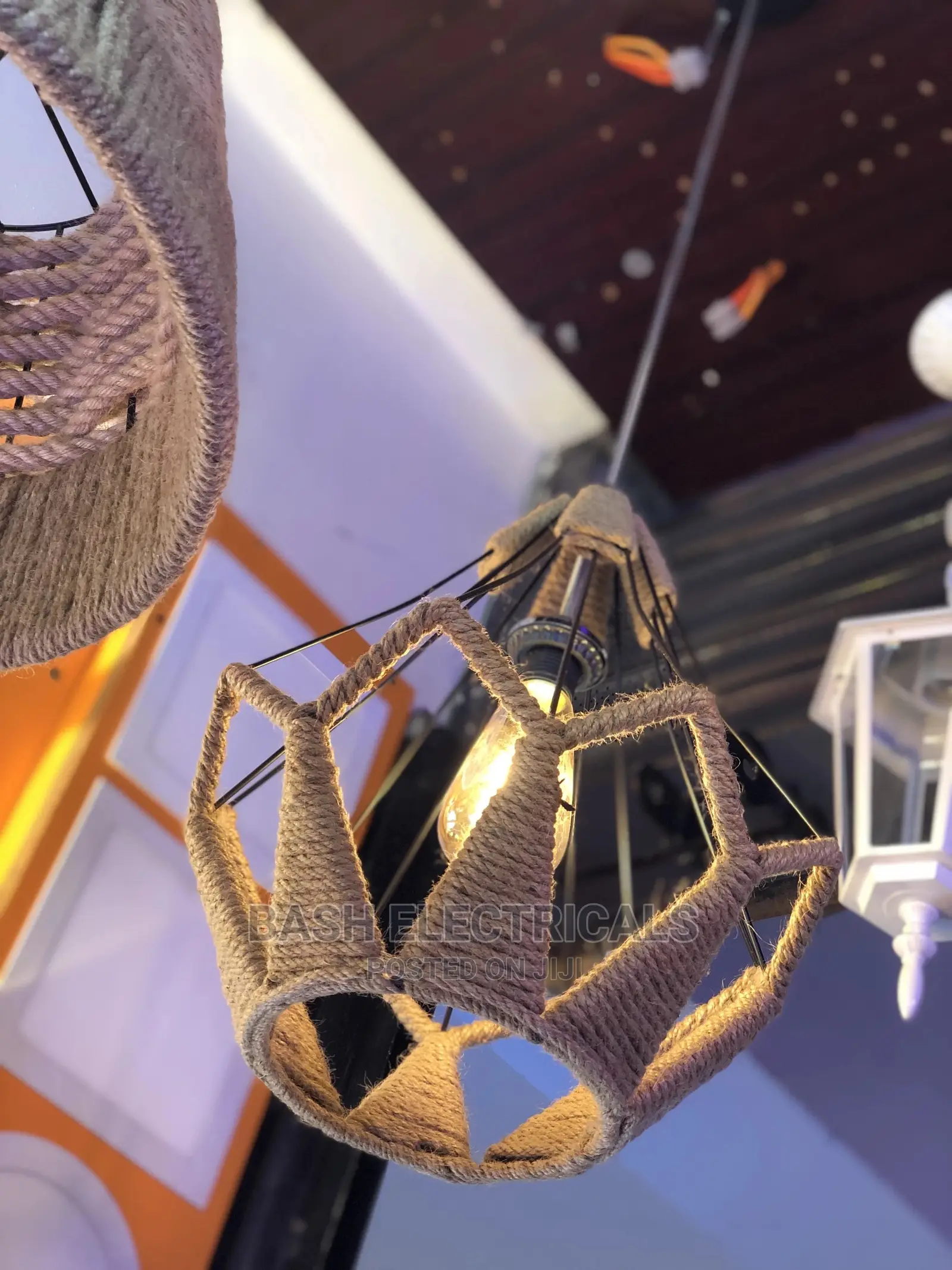 Unique Rope Pendant