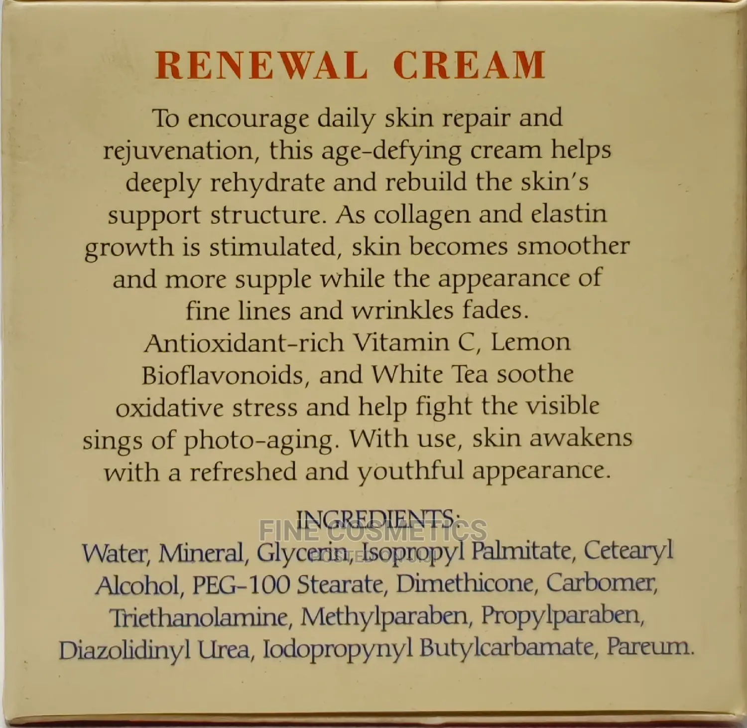 Fruit of the Wokali Vitamin C Intensive Renewal Cream 125g