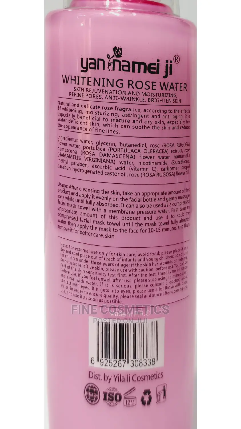 Whitening Rose Water Milk