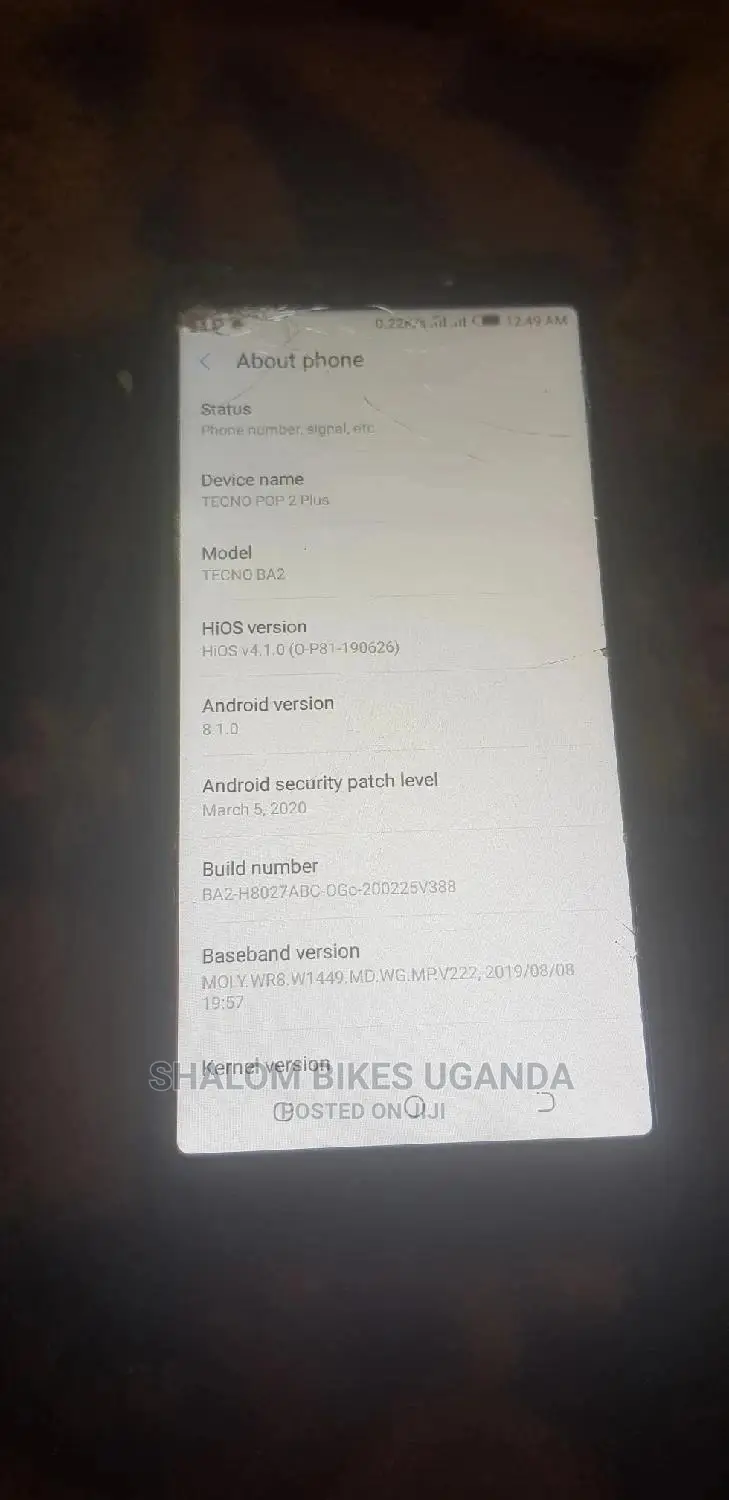 Tecno Pop 2 Plus 16 GB Black