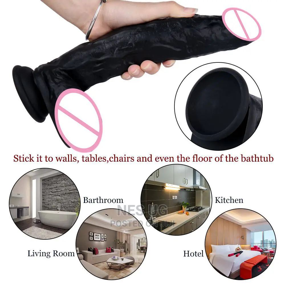 Soft Dildo Penis Sex Toy - Brown