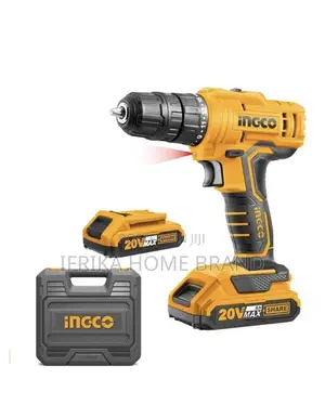 Ingco Lithium-Ion Impact Drill-Yellow,Black